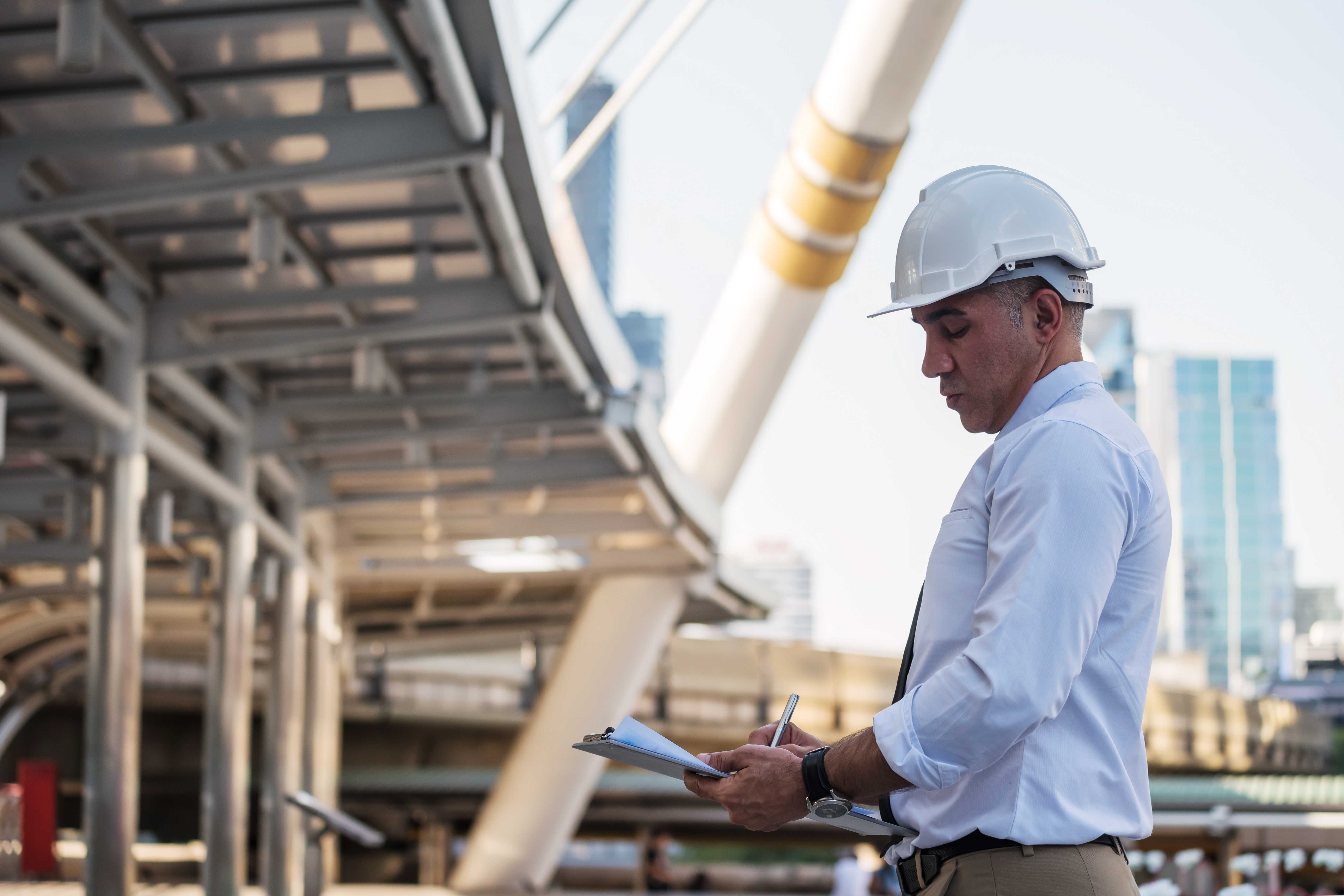 Inspeção em Usinas e Obras Landing Image